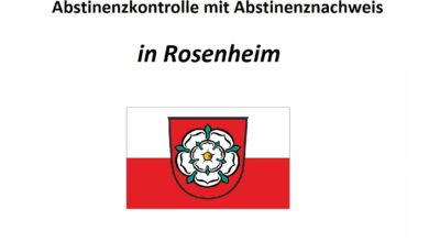 Abstinenznachweis in Rosenheim