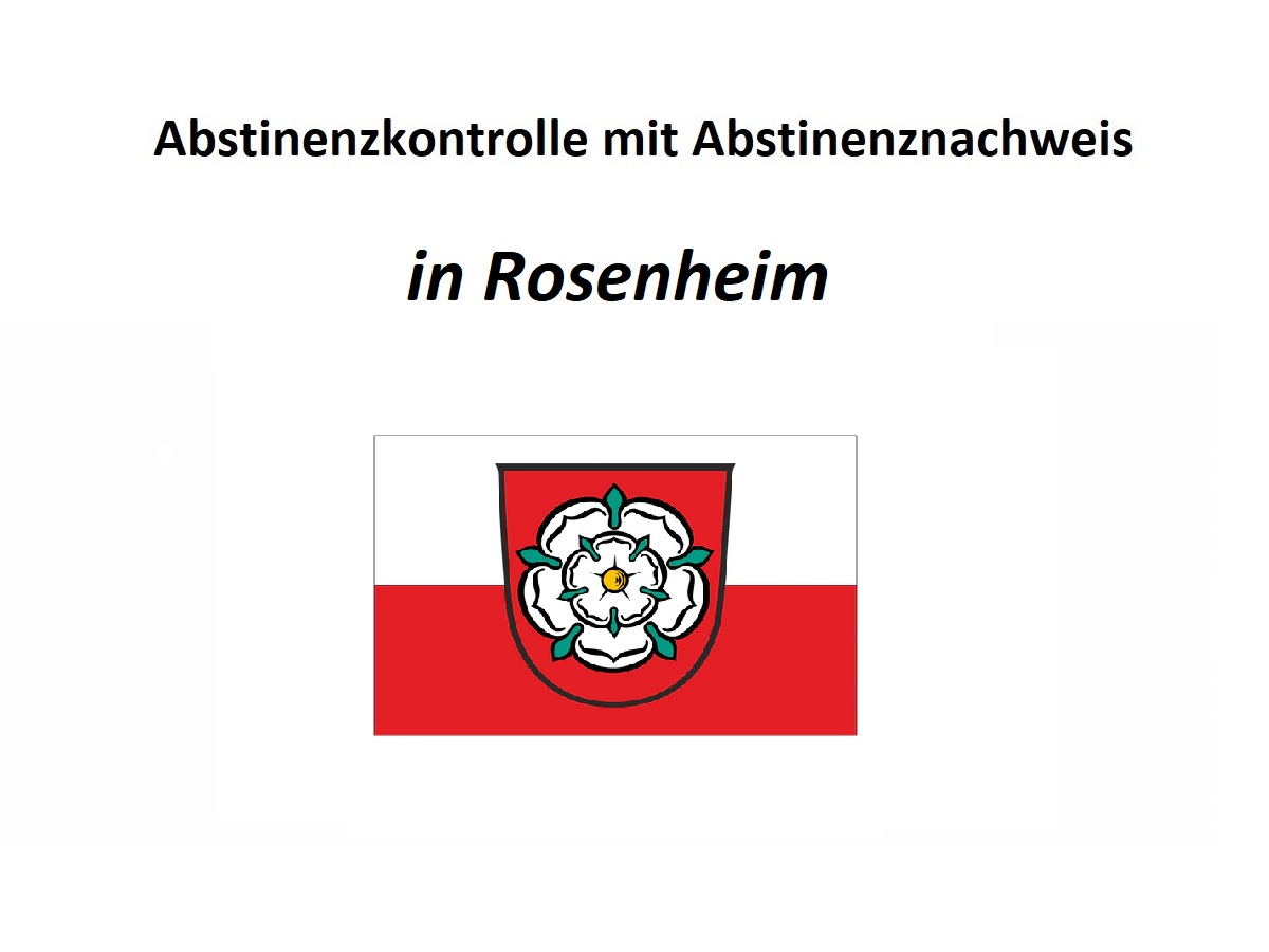 Standort Rosenheim für Abstinenzkontrolle und Abstinenznachweis