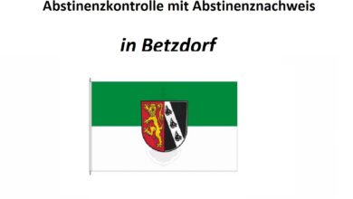Abstinenznachweis in Betzdorf