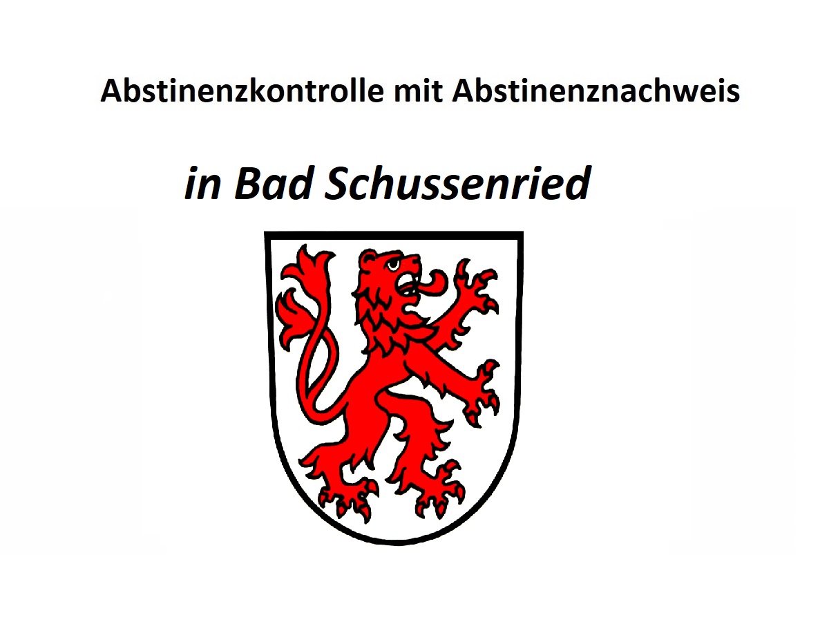 Standort Bad Schussenried für Abstinenznachweis durch Abstinenzkontrolle