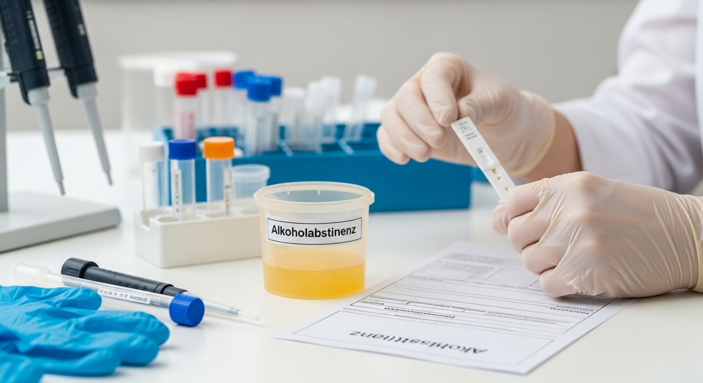 Alkoholabstinenz mit Urintest