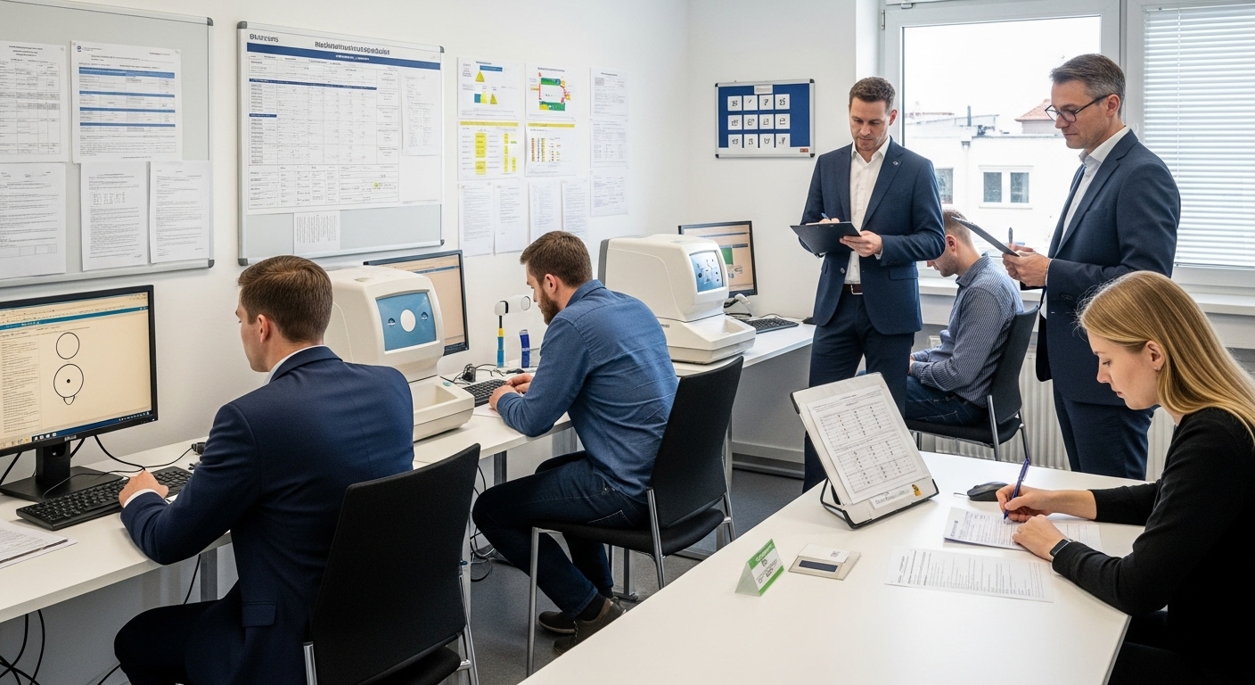 Wie lange dauert ein Idiotentest?