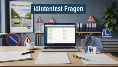 Idiotentest Fragen