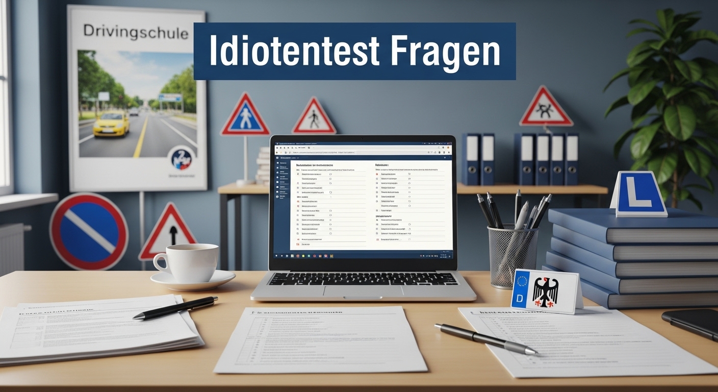 Idiotentest Fragen