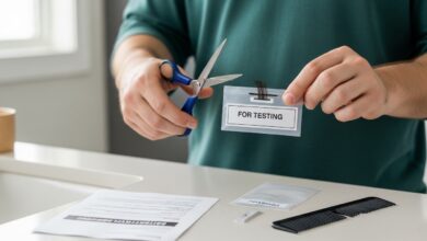 Wie Haartest fuer Abstinenznachweis selber machen