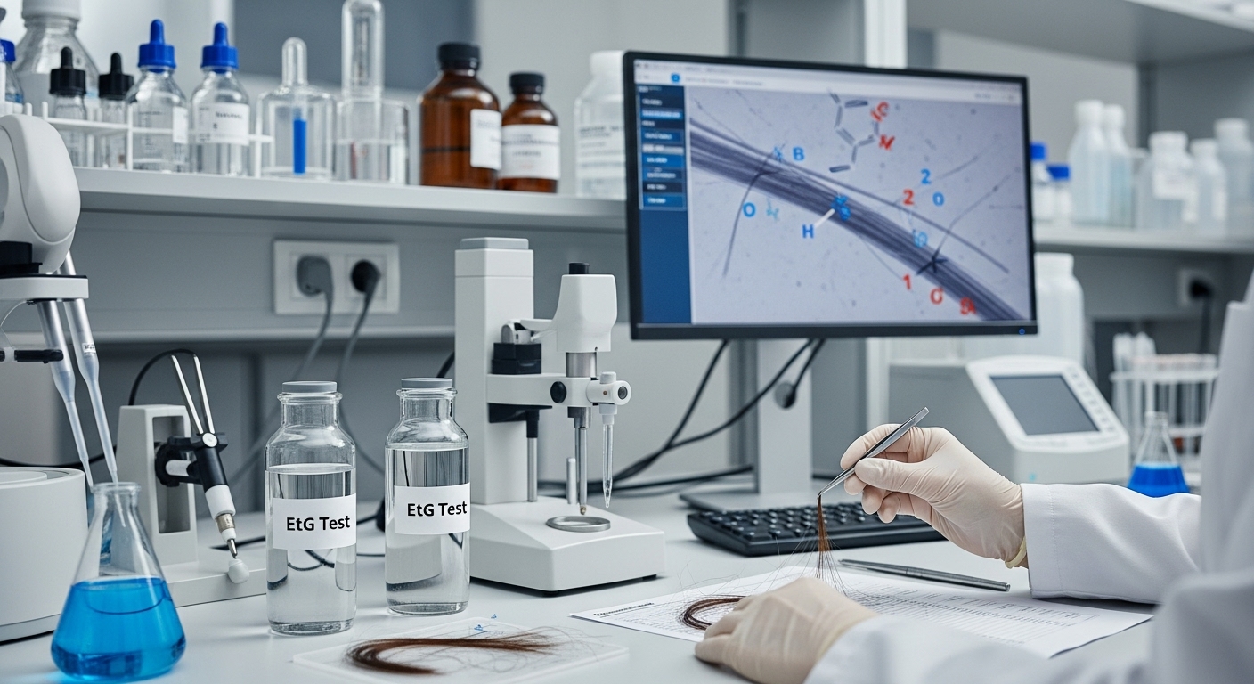 Wie hoch darf der EtG Wert sein Haare?