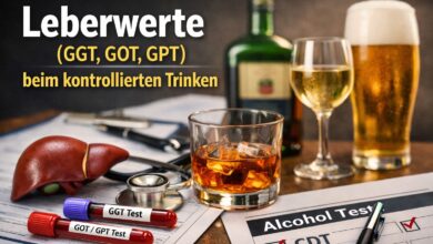 Leberwerte beim kontrollierten Trinken