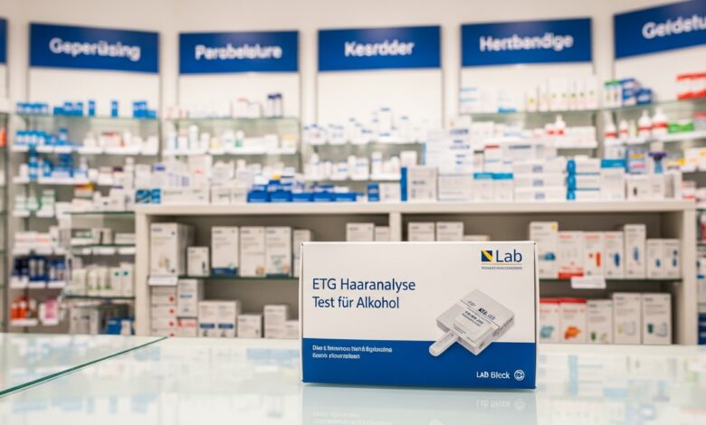 Wo ETG Haaranalyse fuer Alkohol kaufen [Bildinhalt mit KI erstellt]