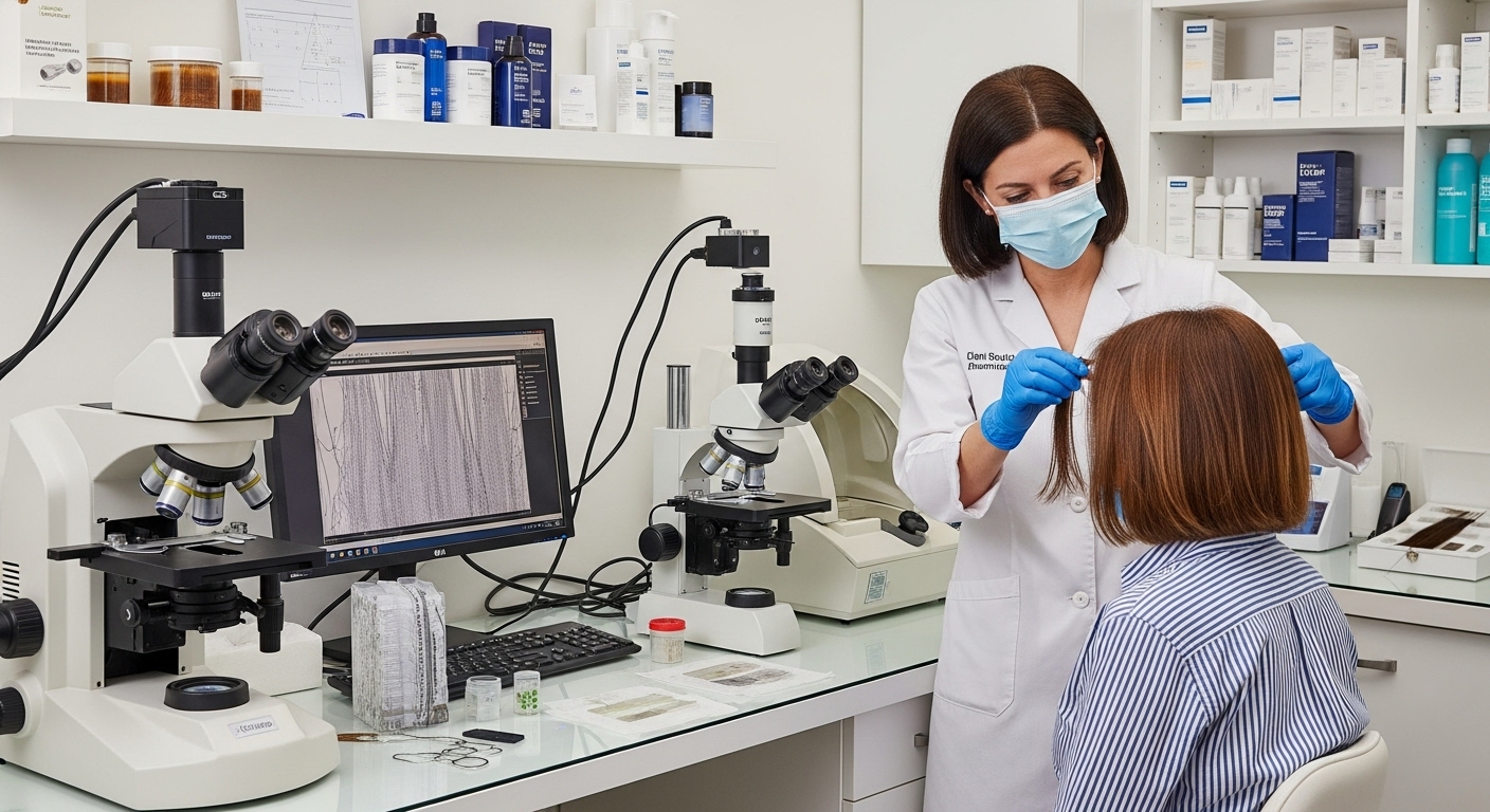 Wo kann ich eine private Haaranalyse machen?