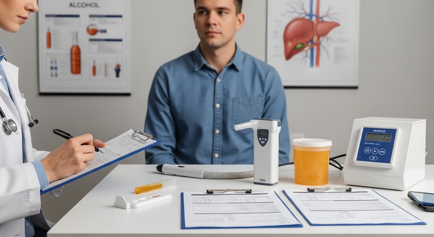 Abstinenzkontrolle bei Alkohol