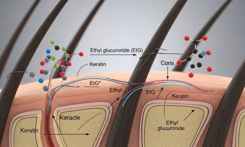 Was zerstoert EtG im Haar