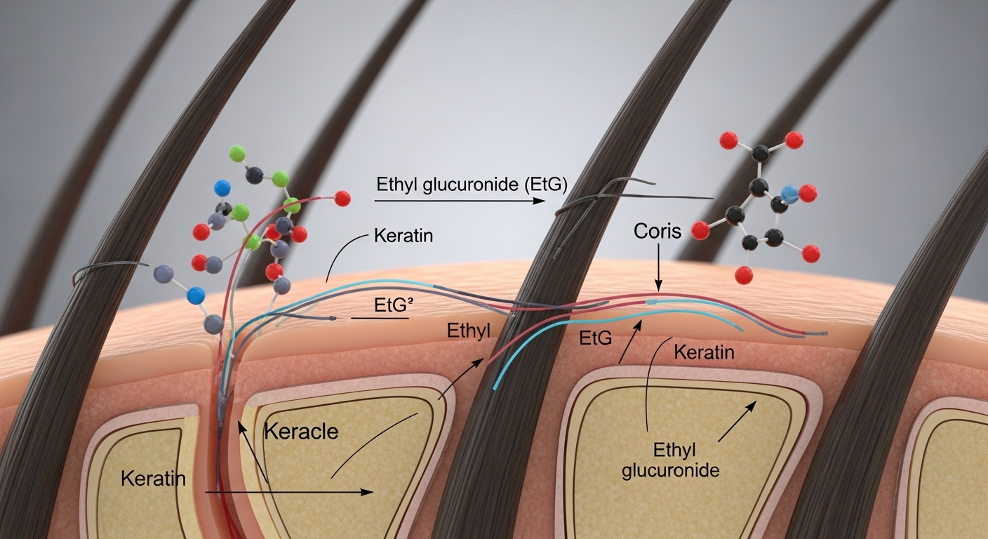 Was zerstört EtG im Haar?