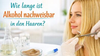Wie lange ist Alkohol nachweisbar in den Haaren