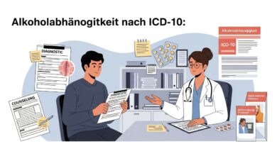 Alkoholabhaengigkeit nach ICD 10 Diagnose und Therapie