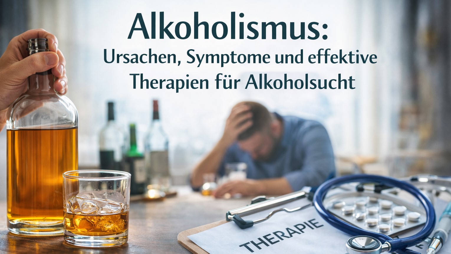 Alkoholismus: Ursachen, Symptome und effektive Therapien für Alkoholsucht