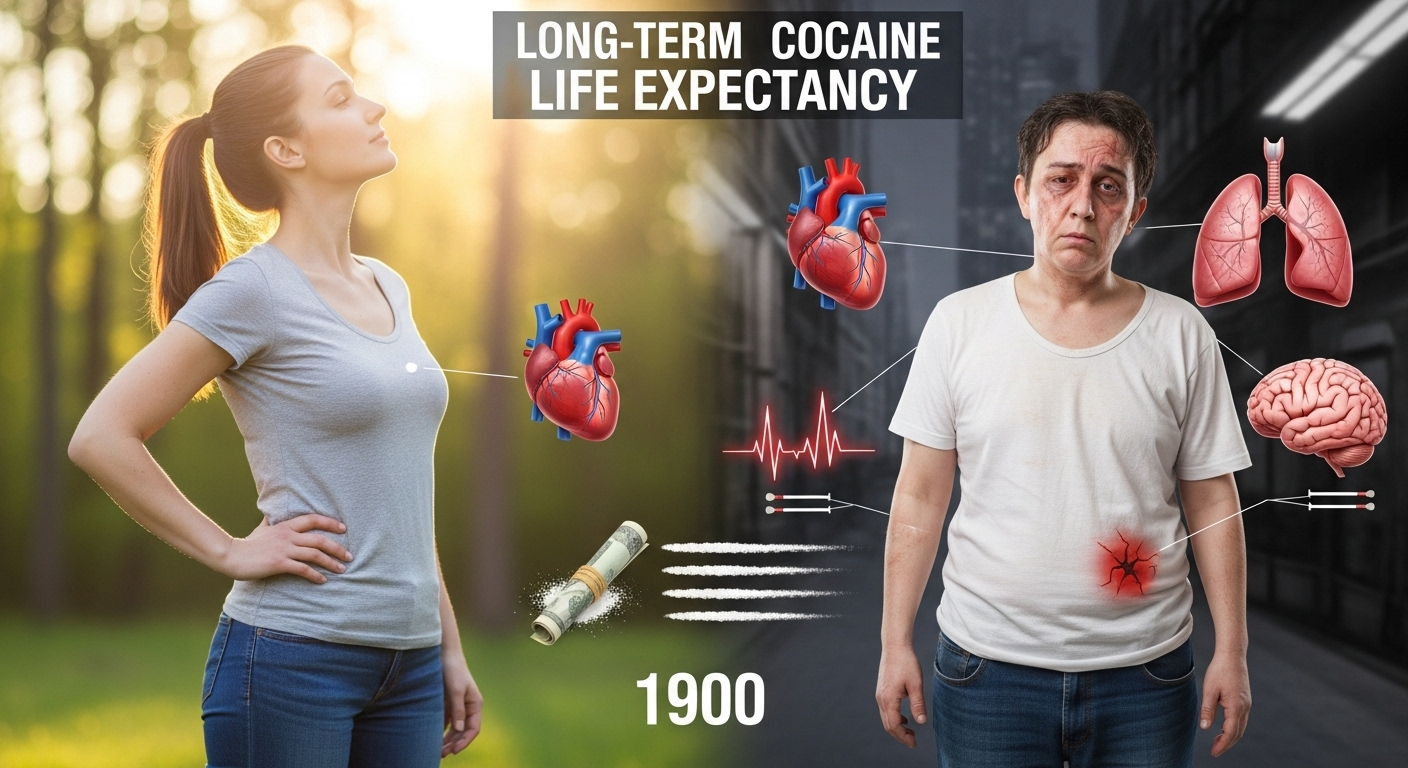 Auswirkungen von Kokainsucht – Die Wirkungen von Kokainsucht auf die Lebenserwartung