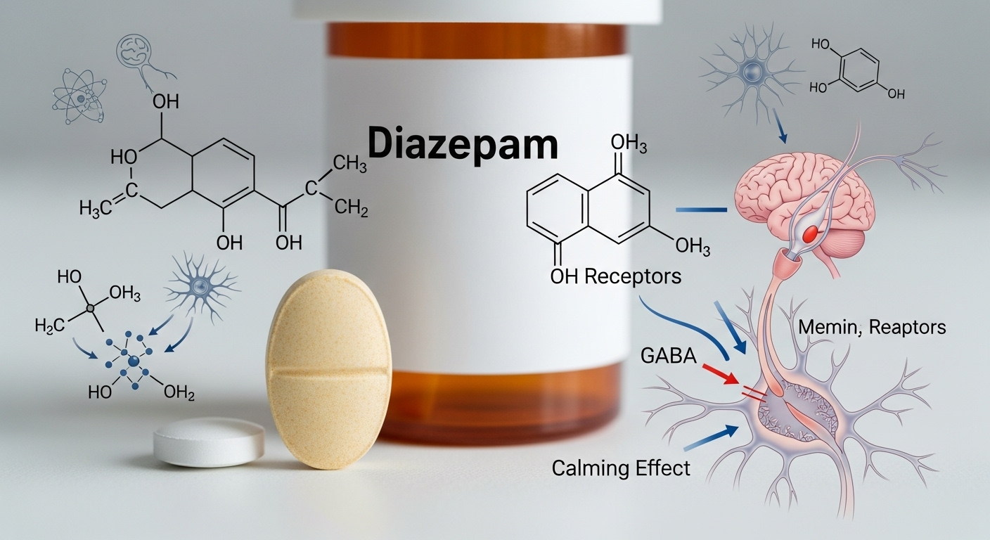 Diazepam: Wirkung, Risiken & Abhängigkeit