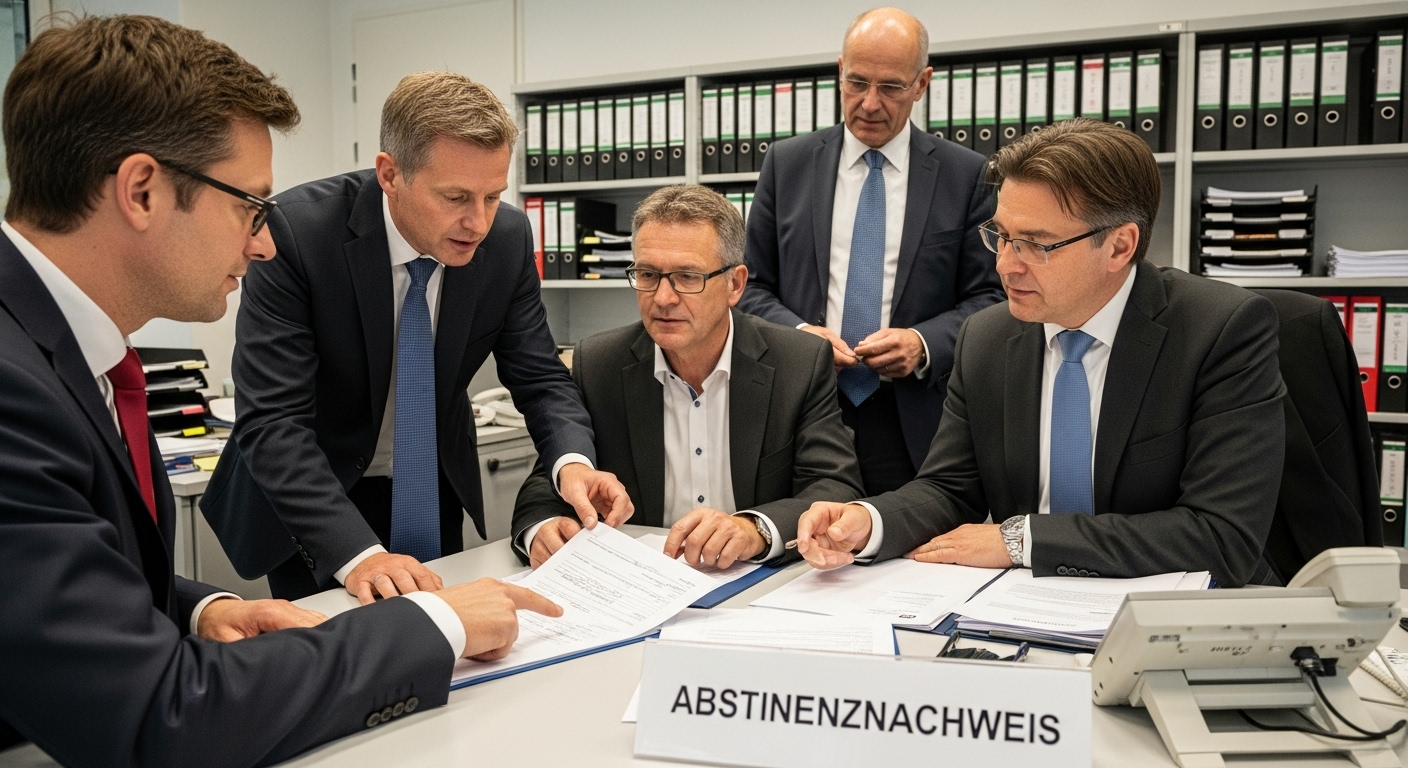 Wer ordnet Abstinenznachweis an