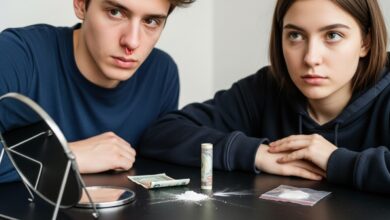 Wie erkennt man Kokainkonsum?