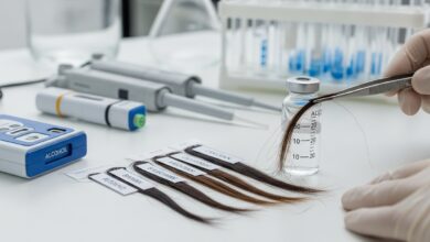 Wieviel Alkohol ist in Haaren nachweisbar