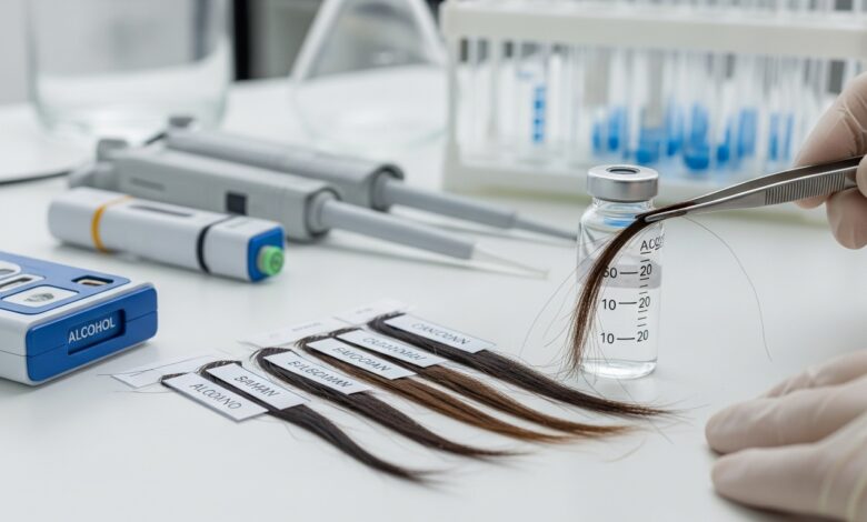 Wieviel Alkohol ist in Haaren nachweisbar
