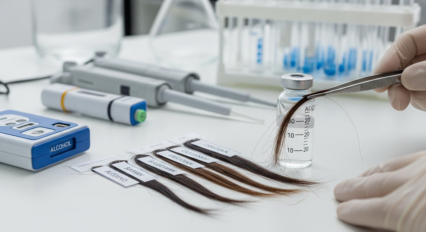 Wieviel Alkohol ist in Haaren nachweisbar?