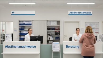 Wo mache ich Abstinenznachweise