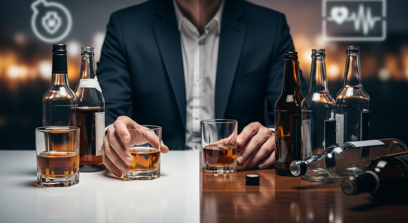 Ab wann ist man Alkoholiker?