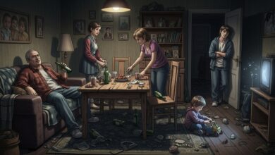 Alkoholiker in der Familie