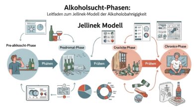 Alkoholsucht Phasen