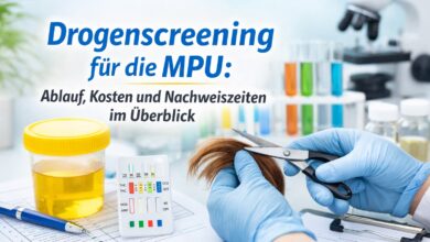 Drogenscreening fuer die MPU
