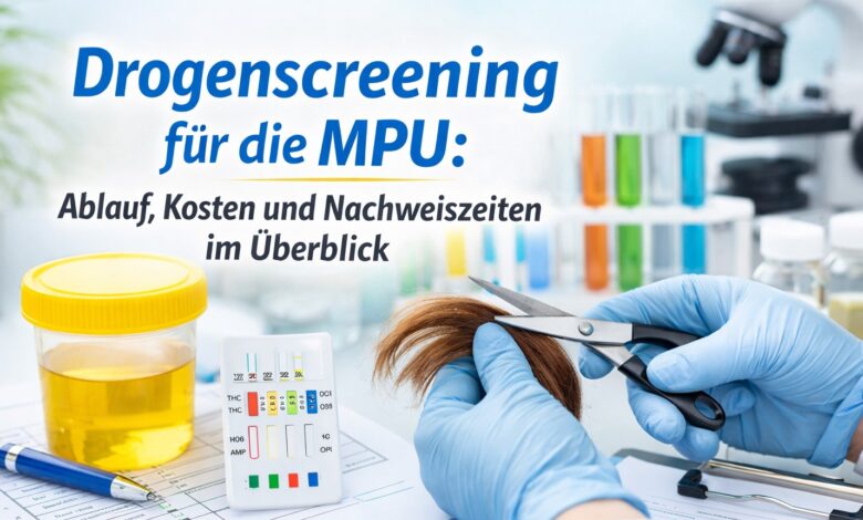 Drogenscreening fuer die MPU [Bildinhalt mit KI erstellt]