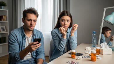 Erste Anzeichen der Drogensucht