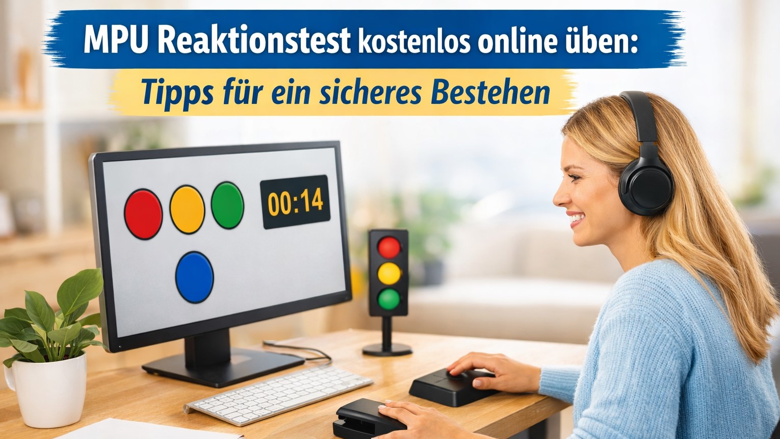 MPU Reaktionstest kostenlos online üben: Tipps für ein sicheres Bestehen