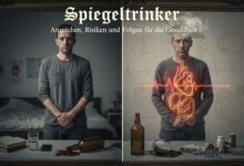 Spiegeltrinker [Bildinhalt mit KI erstellt]