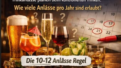 Trinkanlaesse planen beim kontrollierten Trinken