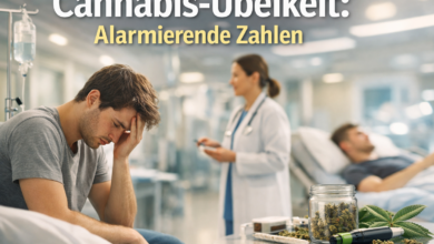 Cannabis-Übelkeit: Alarmierende Zahlen in Deutschland