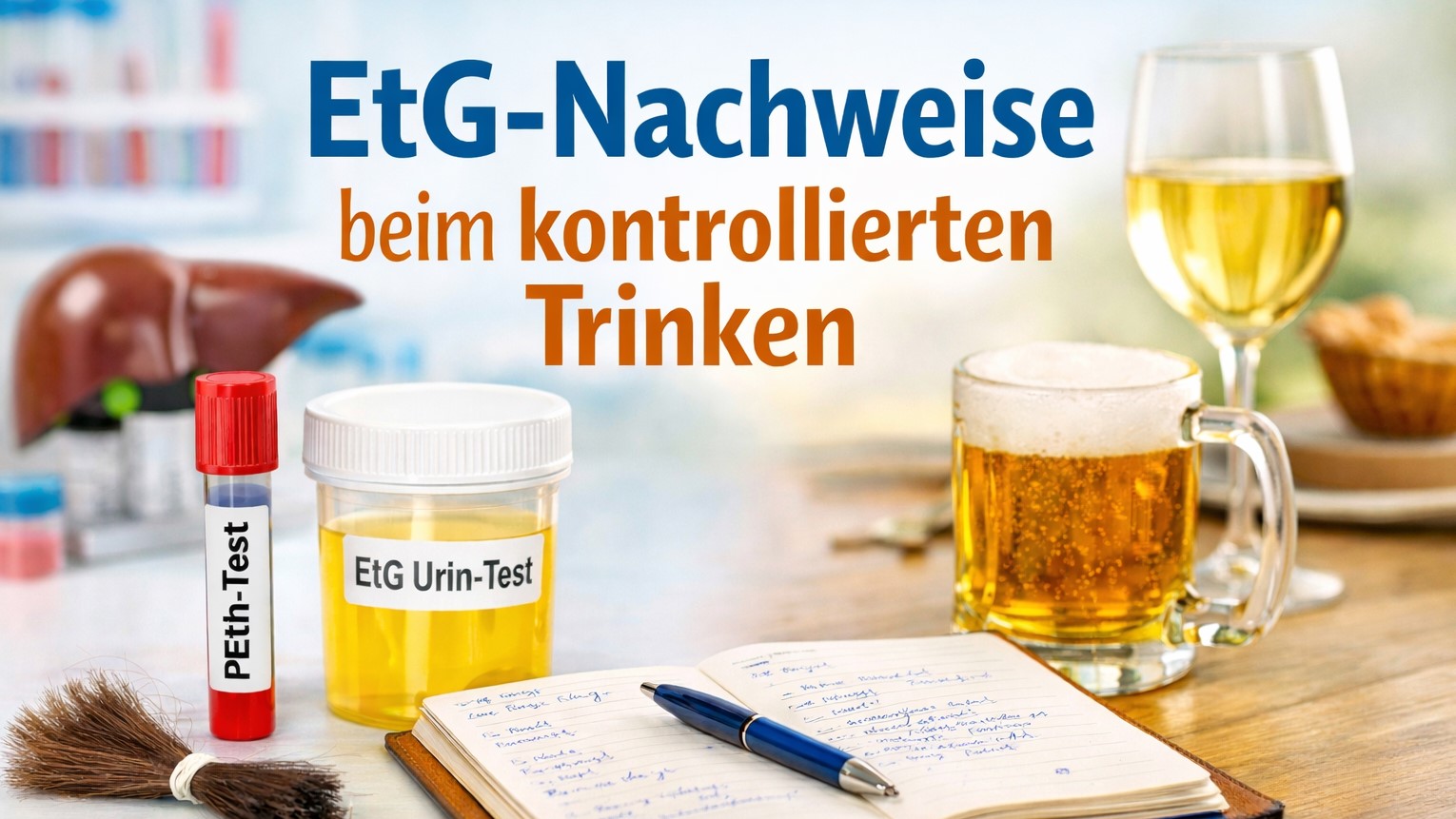 EtG-Nachweise beim kontrollierten Trinken: Macht ein Abstinenzcheck Sinn, wenn man kontrolliertes Trinken praktiziert?