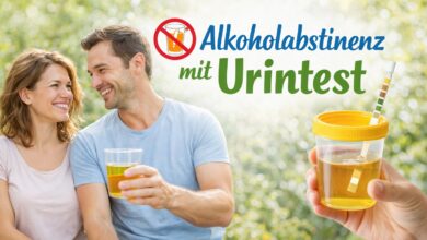 Alkoholabstinenz mit Urintest
