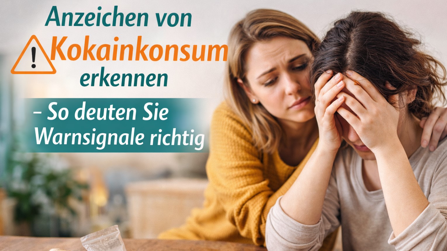 Anzeichen von Kokainkonsum erkennen – So deuten Sie Warnsignale richtig