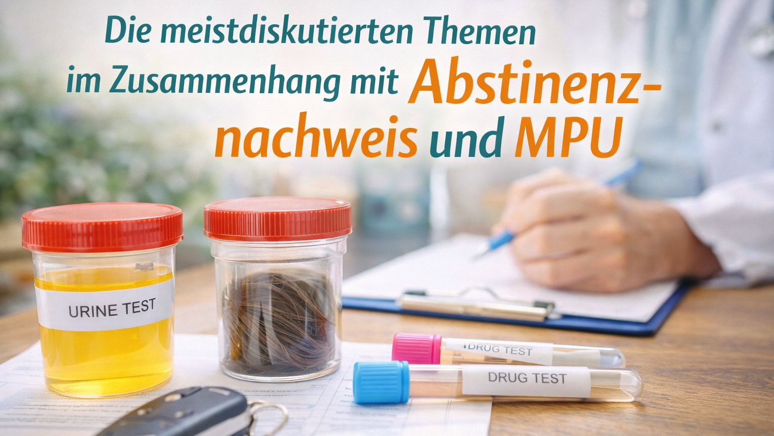 Die meistdiskutierten Themen im Zusammenhang mit Abstinenznachweis und MPU