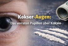 Kokser-Augen: Das verraten Pupillen über Kokain