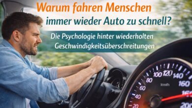 Warum fahren Menschen immer wieder Auto zu schnell