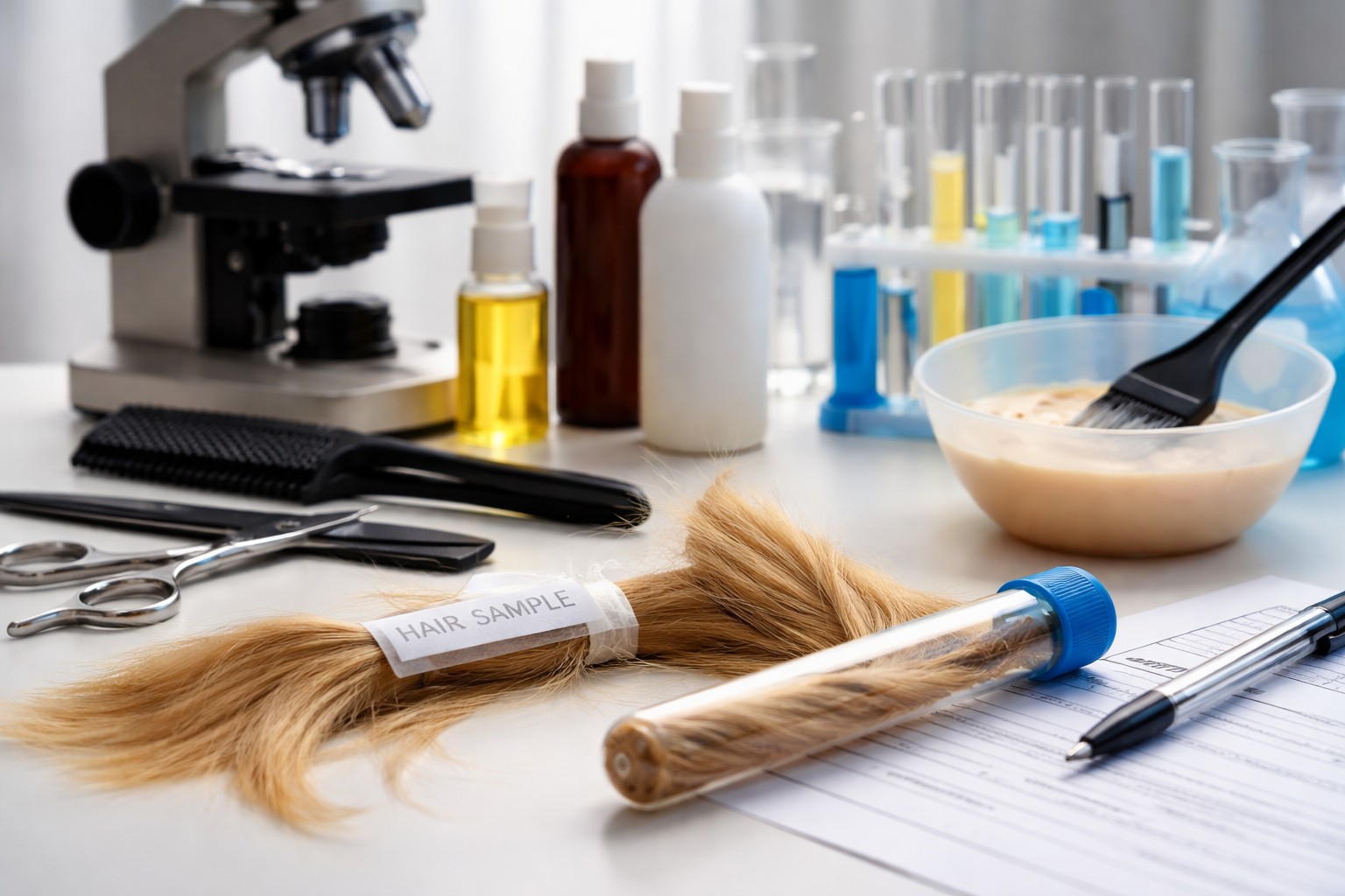 Haare färben, bleichen, glätten: Ruiniert Kosmetik meinen Abstinenznachweis?