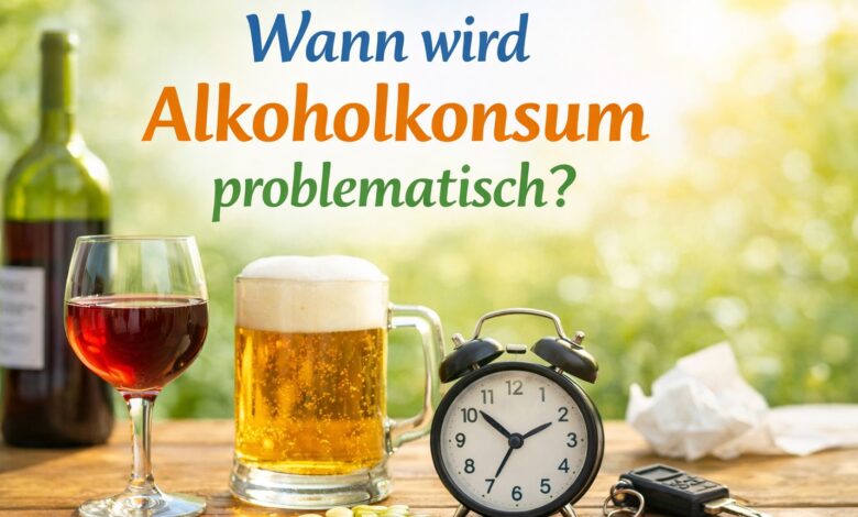 Wann wird Alkoholkonsum problematisch